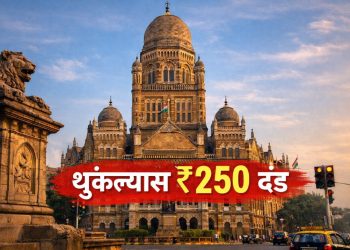 मुंबई महापालिकेचे ‘थुंकल्यास ₹२५० दंड’ – २०२५ चे घनकचरा व्यवस्थापन उपविधी लागू