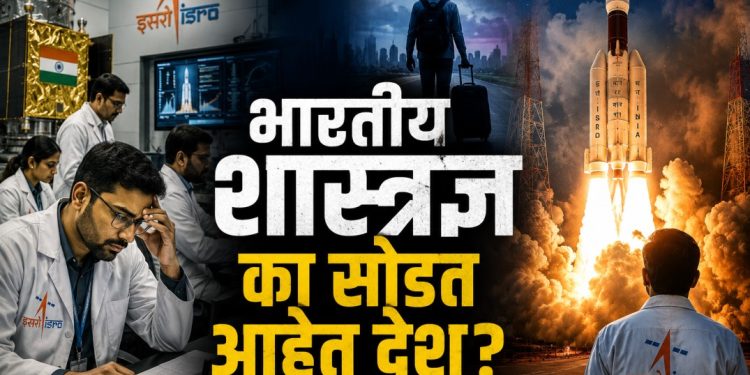 इस्रोमध्ये राजीनाम्यांची लाट: ‘ब्रेन ड्रेन’मुळे भारताच्या अंतराळ स्वप्नांना धक्का?