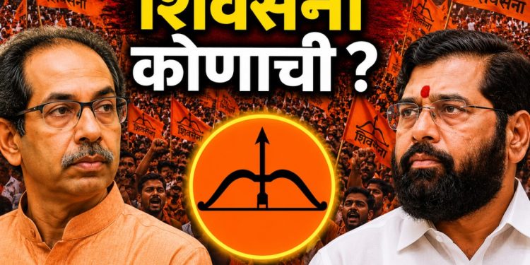 शिवसेना पक्ष व ‘धनुष्यबाण’ चिन्हावर आज निर्णायक सुनावणी ?