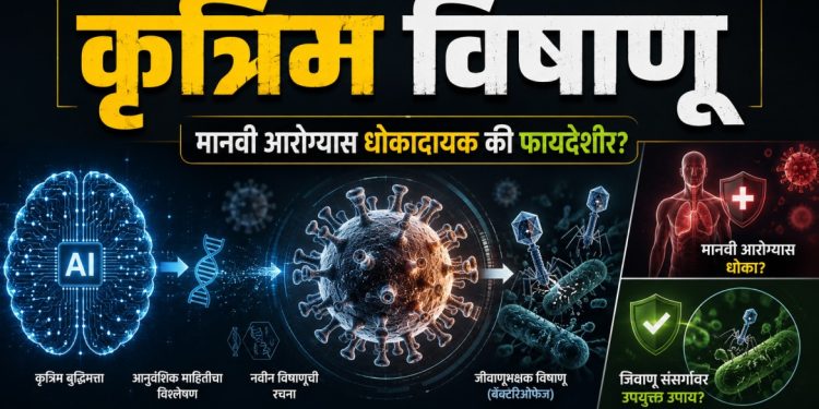 कृत्रिम बुद्धिमत्तेने घडवले नवे विषाणू; १६ विषाणू प्रयोगशाळेत कार्यक्षम