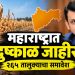 महाराष्ट्रात दुष्काळाची अधिकृत घोषणा; २६५ तालुके दुष्काळग्रस्त, शेतकऱ्यांसाठी मोठ्या सवलती
